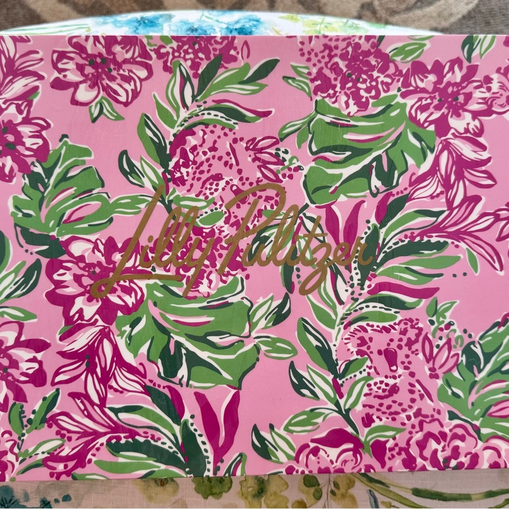 Lilly Pulitzer Floral Print Box